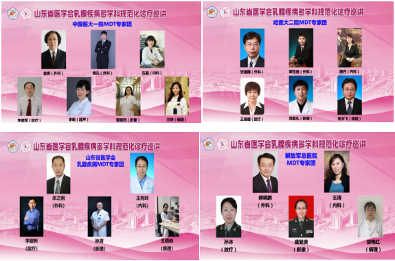 山东省医学会乳腺疾病多学科联合委员会规范化诊疗巡讲（威海站）在线成功举办