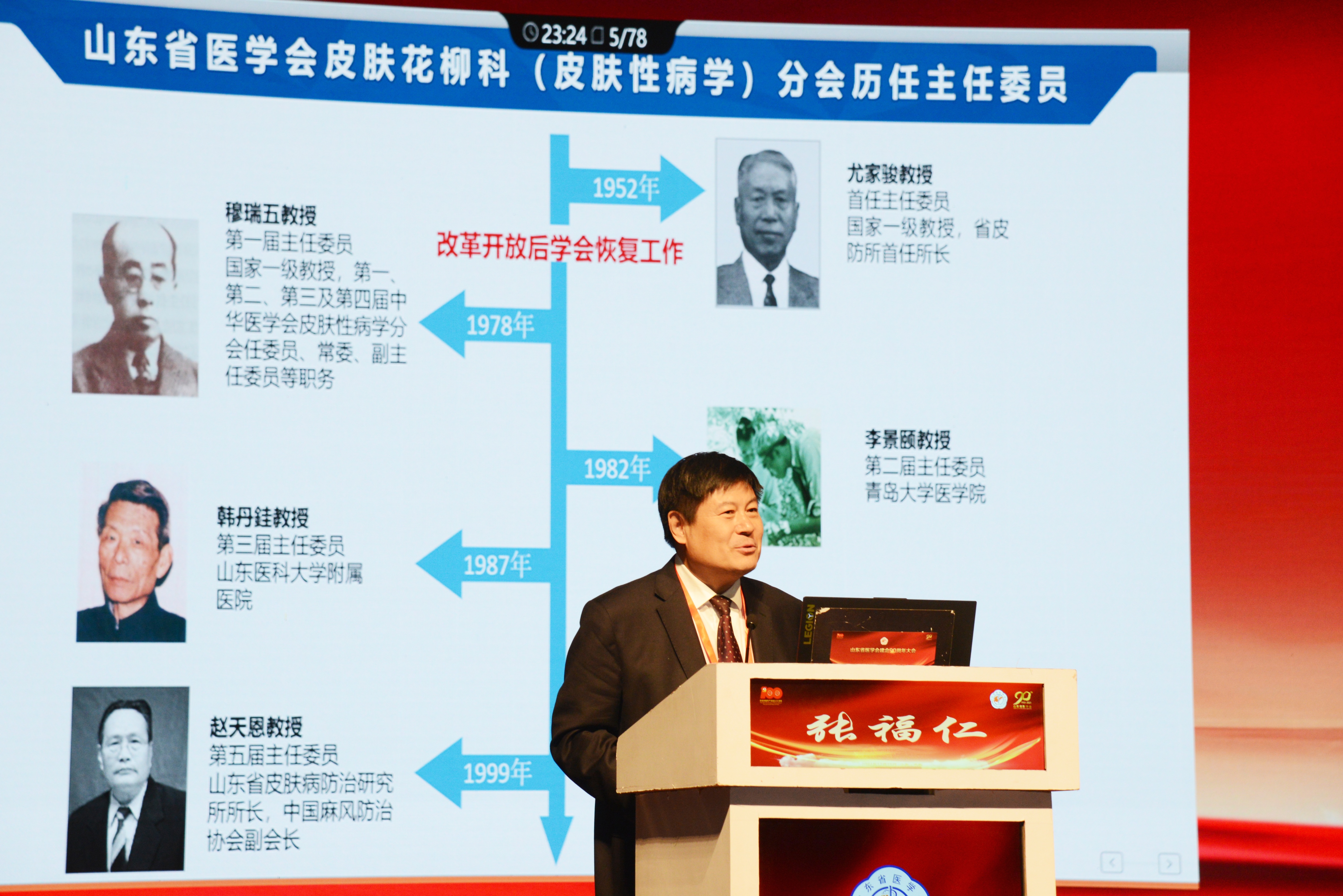 山东省医学会成功召开建会90周年大会暨学术发展报告会