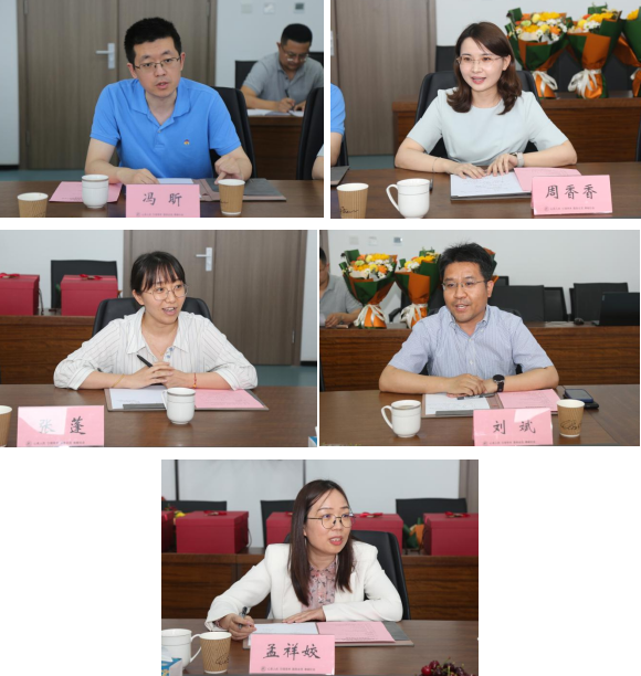 山东省科协张波副主席到省医学会慰问医学科技工作者代表