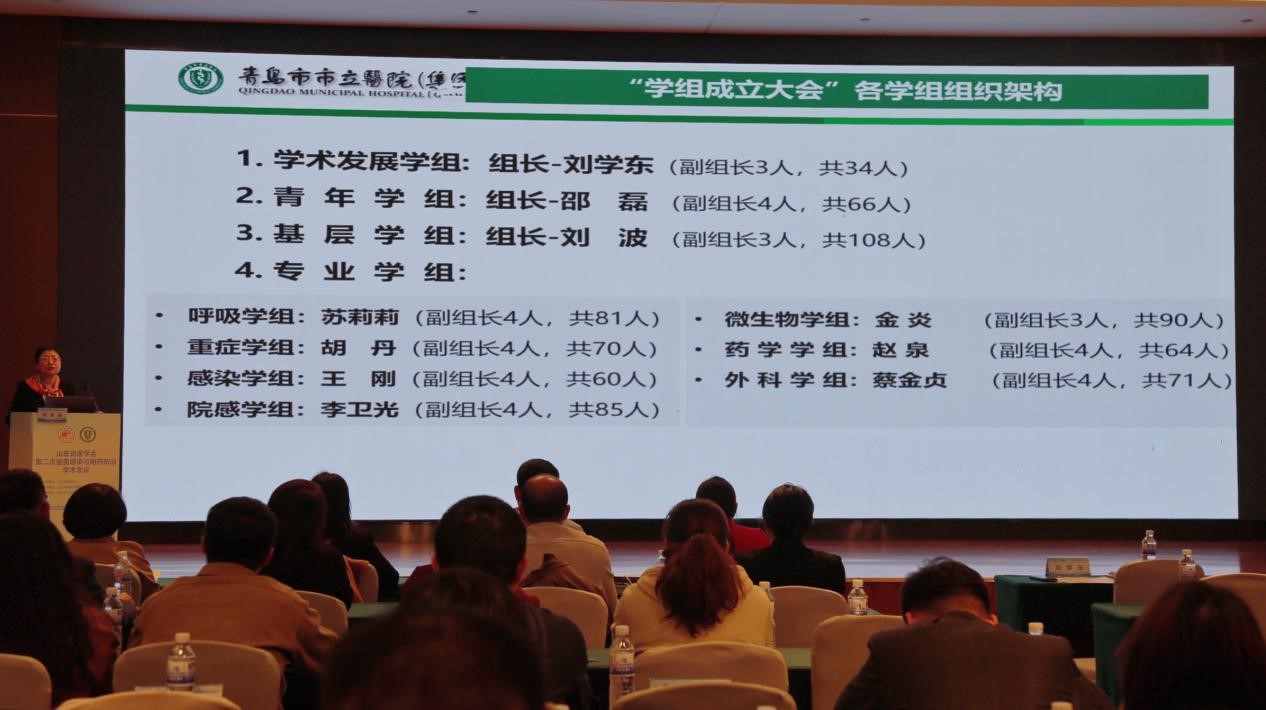 强分会、促发展，奋进笃行开新篇--山东省医学会第二次细菌感染与耐药防治学术会议在济南召开